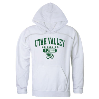 UVU Utah Valley University Wolverines Alumni Fleece Hoodie Sweatshirts Forest-Campus-Wardrobe