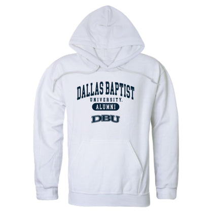 DBU Dallas Baptist University Patriot Alumni Fleece Hoodie Sweatshirts Heather Grey-Campus-Wardrobe