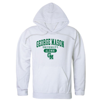 GMU George Mason University Patriots Alumni Fleece Hoodie Sweatshirts Heather Charcoal-Campus-Wardrobe
