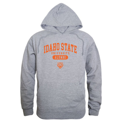 ISU Idaho State University Bengals Alumni Fleece Hoodie Sweatshirts Heather Charcoal-Campus-Wardrobe