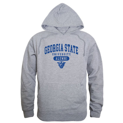 GSU Georgia State University Panthers Alumni Fleece Hoodie Sweatshirts Heather Grey-Campus-Wardrobe