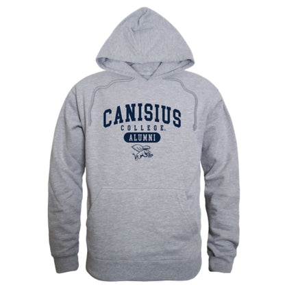 Canisius College Golden Griffins Alumni Fleece Hoodie Sweatshirts Heather Grey-Campus-Wardrobe