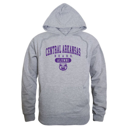 UCA University of Central Arkansas Bears Alumni Fleece Hoodie Sweatshirts Heather Charcoal-Campus-Wardrobe