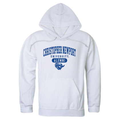 CNU Christopher Newport University Captains Alumni Fleece Hoodie Sweatshirts Heather Grey-Campus-Wardrobe