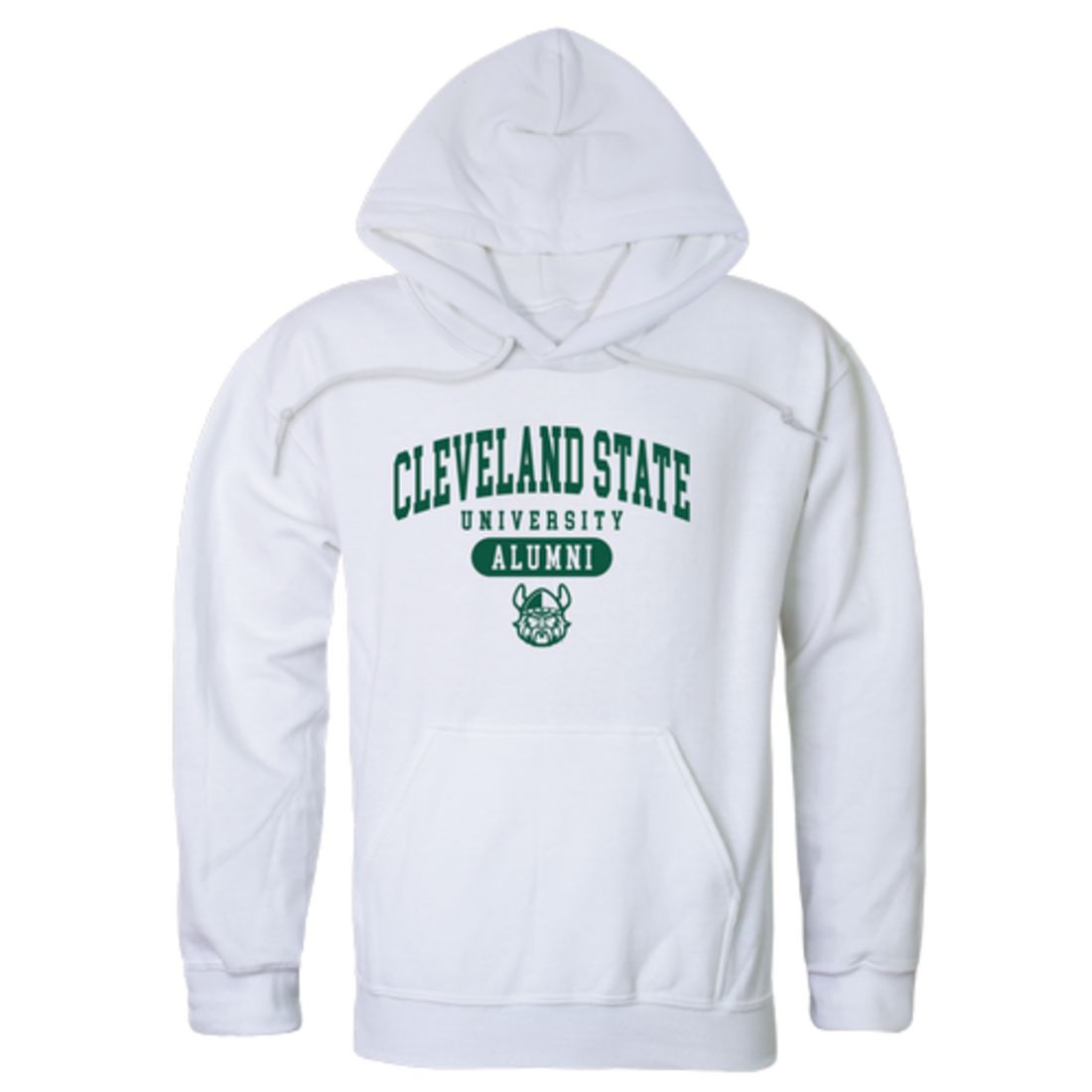 CSU Cleveland State University Vikings Alumni Fleece Hoodie Sweatshirts Forest-Campus-Wardrobe