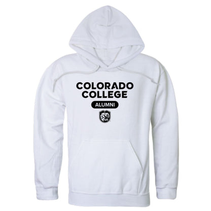 Colorado College CC Tigers Alumni Fleece Hoodie Sweatshirts Black-Campus-Wardrobe