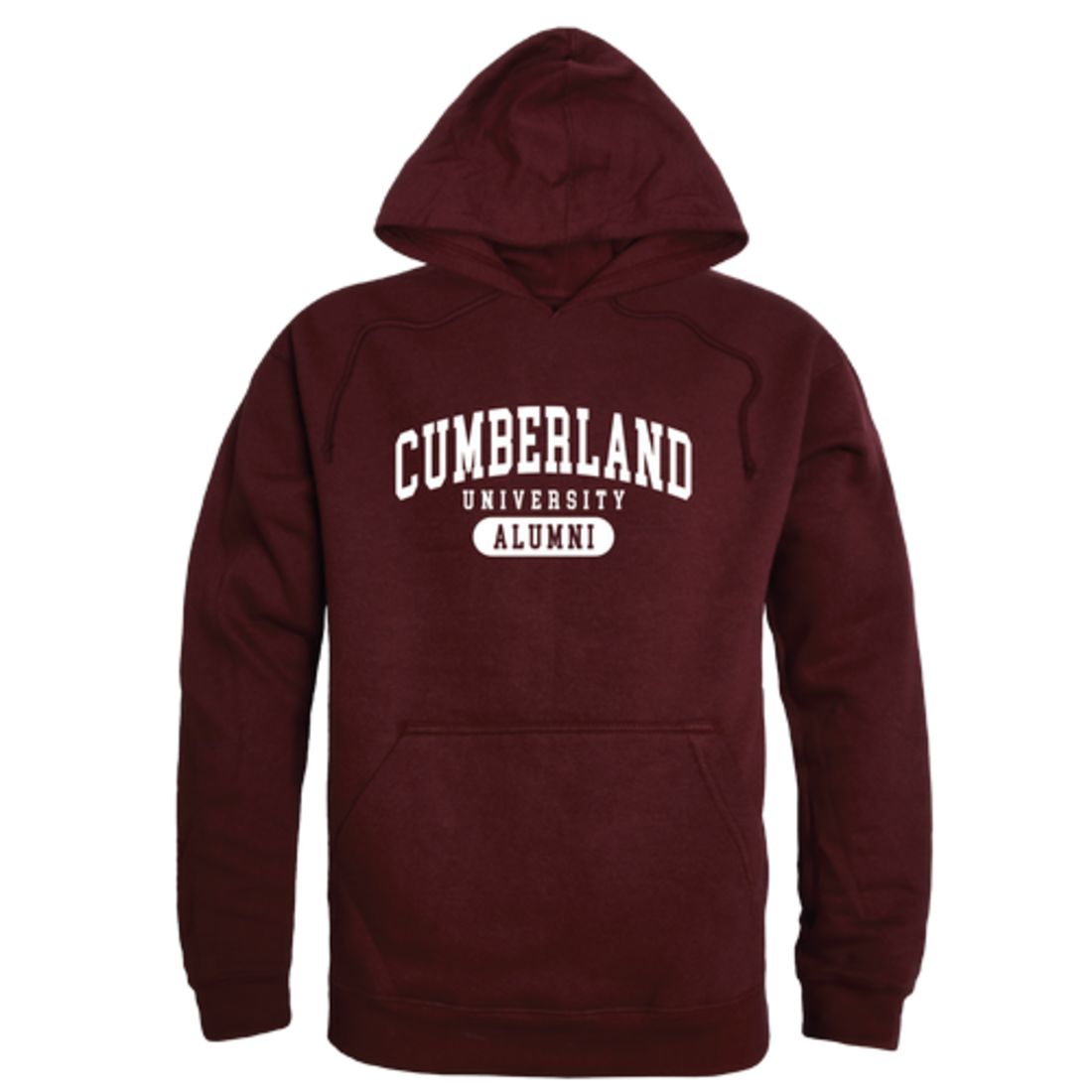 Cumberland University Phoenix Alumni Fleece Hoodie Sweatshirts Heather Grey-Campus-Wardrobe