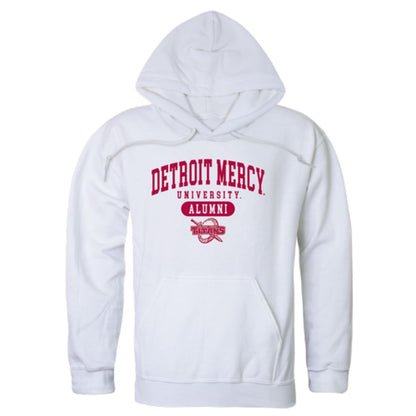 UDM University of Detroit Mercy Titans Alumni Fleece Hoodie Sweatshirts Heather Grey-Campus-Wardrobe