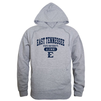 ETSU East Tennessee State University Buccaneers Alumni Fleece Hoodie Sweatshirts Heather Grey-Campus-Wardrobe