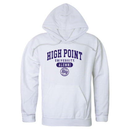 HPU High Point University Panthers Alumni Fleece Hoodie Sweatshirts Heather Charcoal-Campus-Wardrobe