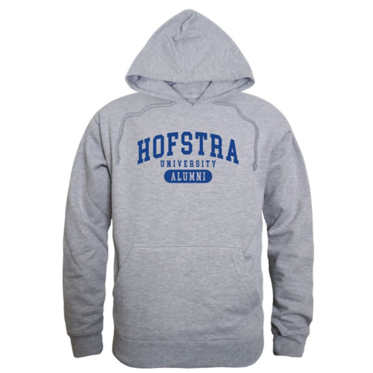 Hofstra University Pride Alumni Fleece Hoodie Sweatshirts Heather Grey-Campus-Wardrobe