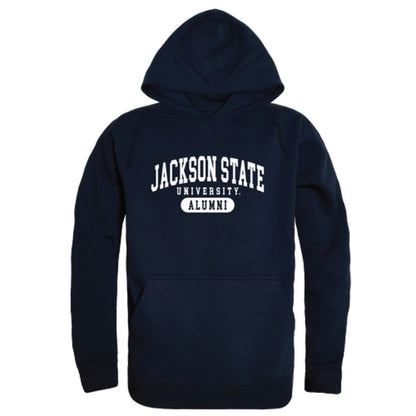 JSU Jackson State University Tigers Alumni Fleece Hoodie Sweatshirts Heather Grey-Campus-Wardrobe