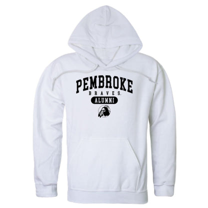 UNCP University of North Carolina at Pembroke Braves Alumni Fleece Hoodie Sweatshirts Black-Campus-Wardrobe