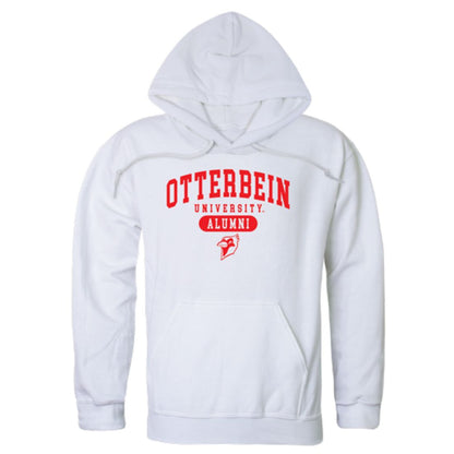 Otterbein University Cardinals Alumni Fleece Hoodie Sweatshirts Heather Grey-Campus-Wardrobe