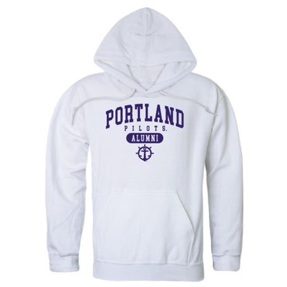 UP University of Portland Pilots Alumni Fleece Hoodie Sweatshirts Heather Charcoal-Campus-Wardrobe