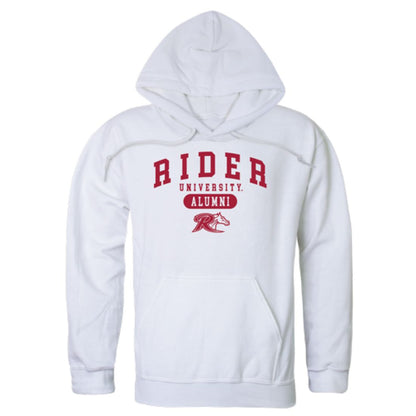 Rider University Broncs Alumni Fleece Hoodie Sweatshirts Heather Charcoal-Campus-Wardrobe
