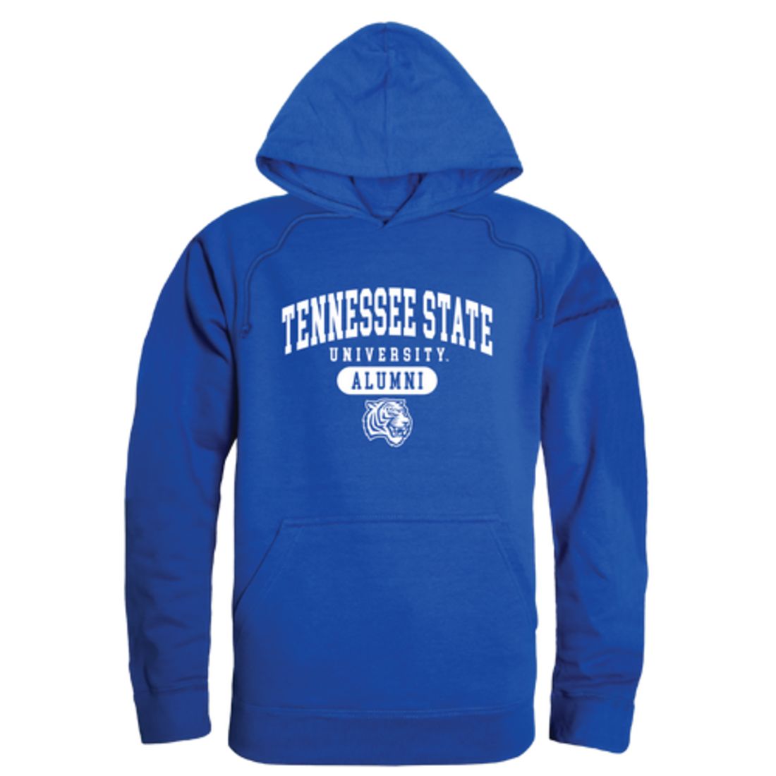 TSU Tennessee State University Tigers Alumni Fleece Hoodie Sweatshirts Heather Grey-Campus-Wardrobe