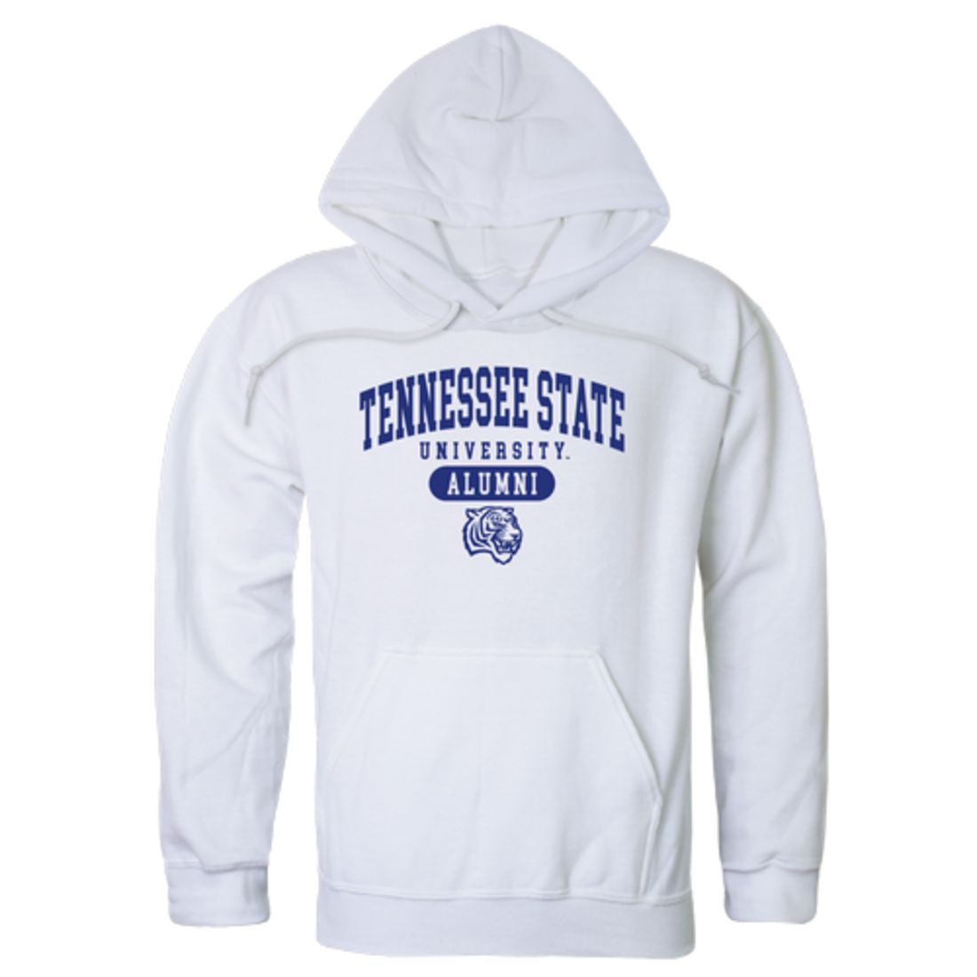 TSU Tennessee State University Tigers Alumni Fleece Hoodie Sweatshirts Heather Grey-Campus-Wardrobe