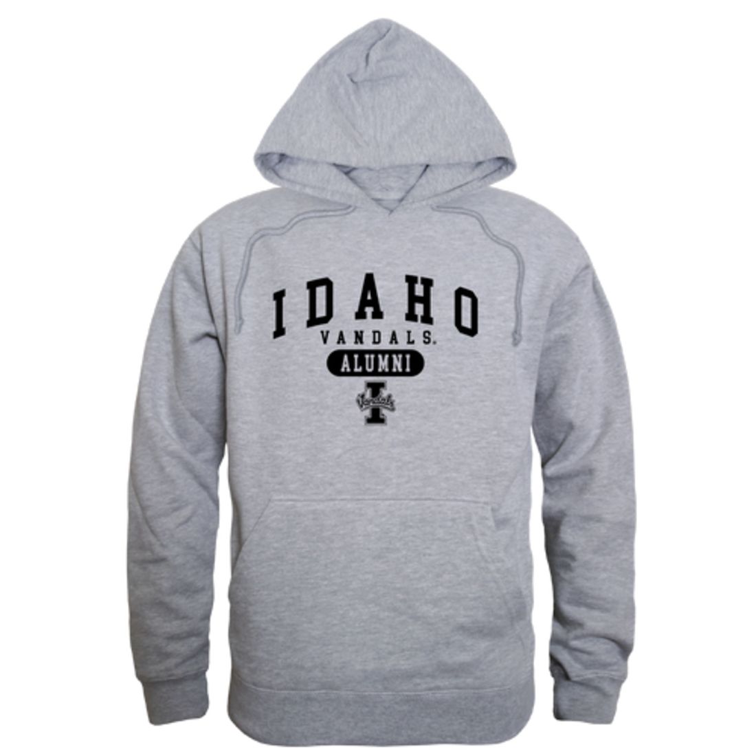 University of Idaho Vandals Alumni Fleece Hoodie Sweatshirts Black-Campus-Wardrobe