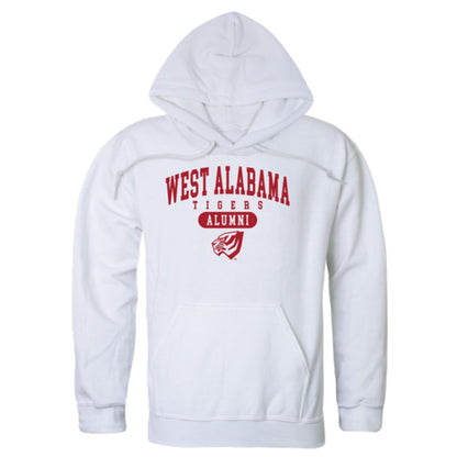 UWA University of West Alabama Tigers Alumni Fleece Hoodie Sweatshirts Heather Charcoal-Campus-Wardrobe