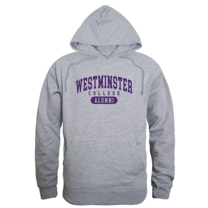 Westminster College Griffins Alumni Fleece Hoodie Sweatshirts Heather Charcoal-Campus-Wardrobe