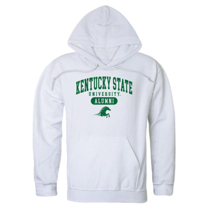 KYSU Kentucky State University Thorobreds Alumni Fleece Hoodie Sweatshirts Heather Charcoal-Campus-Wardrobe