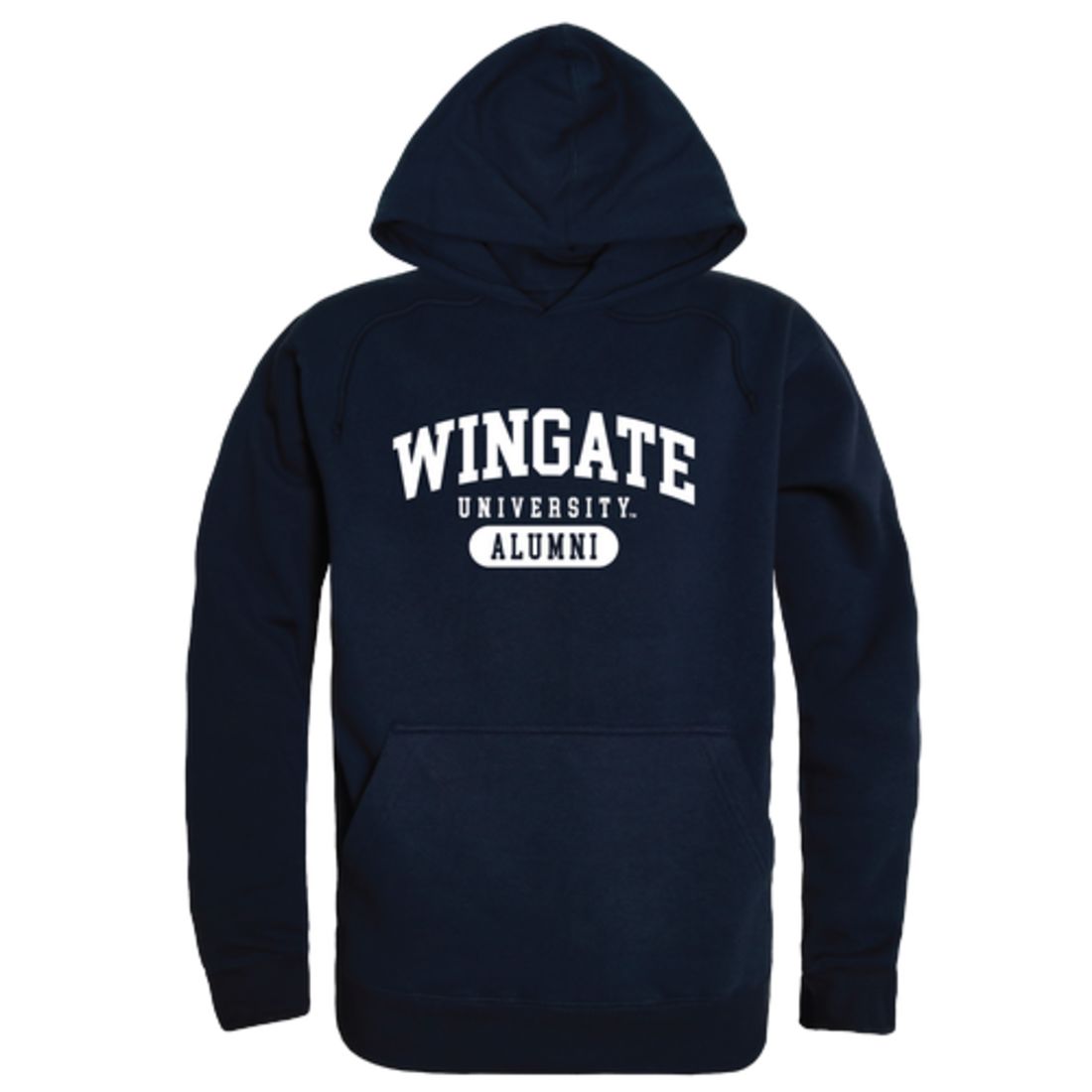 Wingate University Bulldogs Alumni Fleece Hoodie Sweatshirts