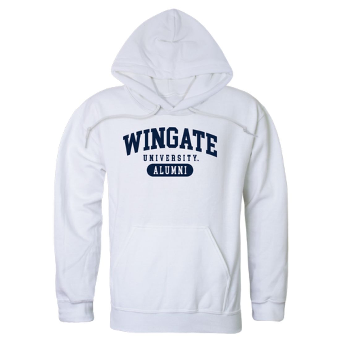 Wingate University Bulldogs Alumni Fleece Hoodie Sweatshirts