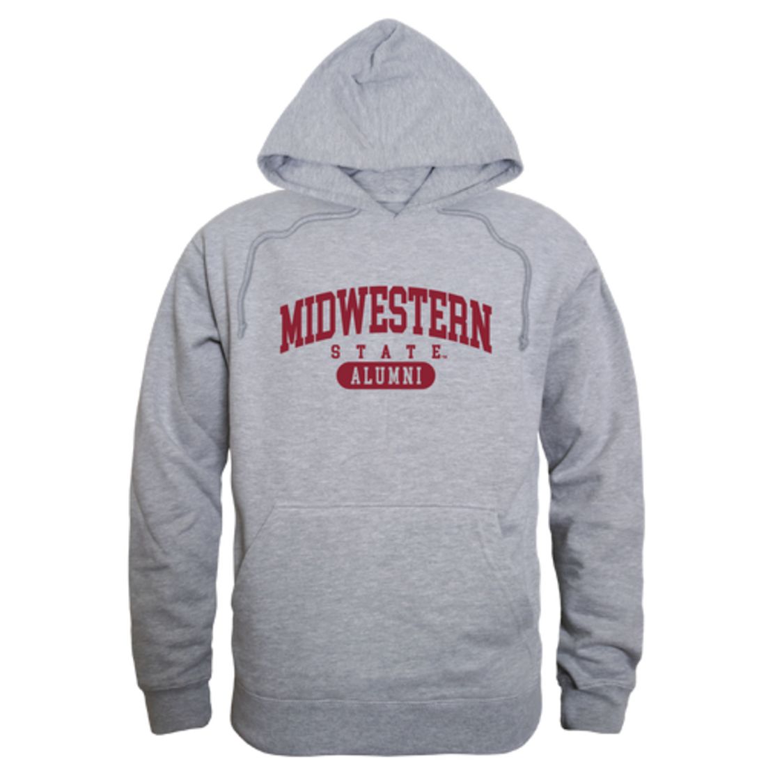 Midwestern State University Mustangs Alumni Fleece Hoodie Sweatshirts