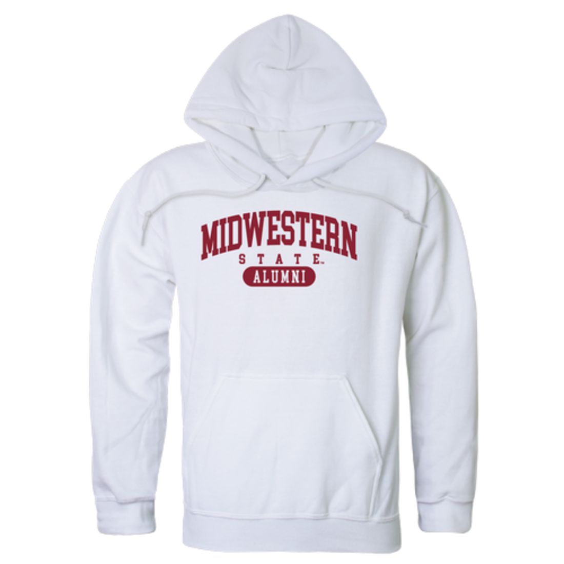 Midwestern State University Mustangs Alumni Fleece Hoodie Sweatshirts