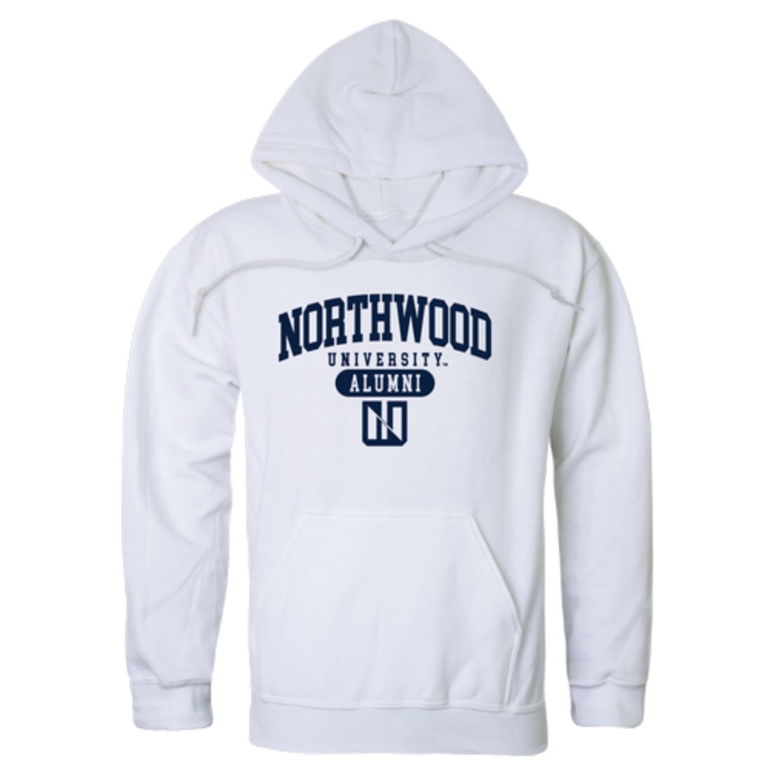 Northwood University Timberwolves Alumni Fleece Hoodie Sweatshirts