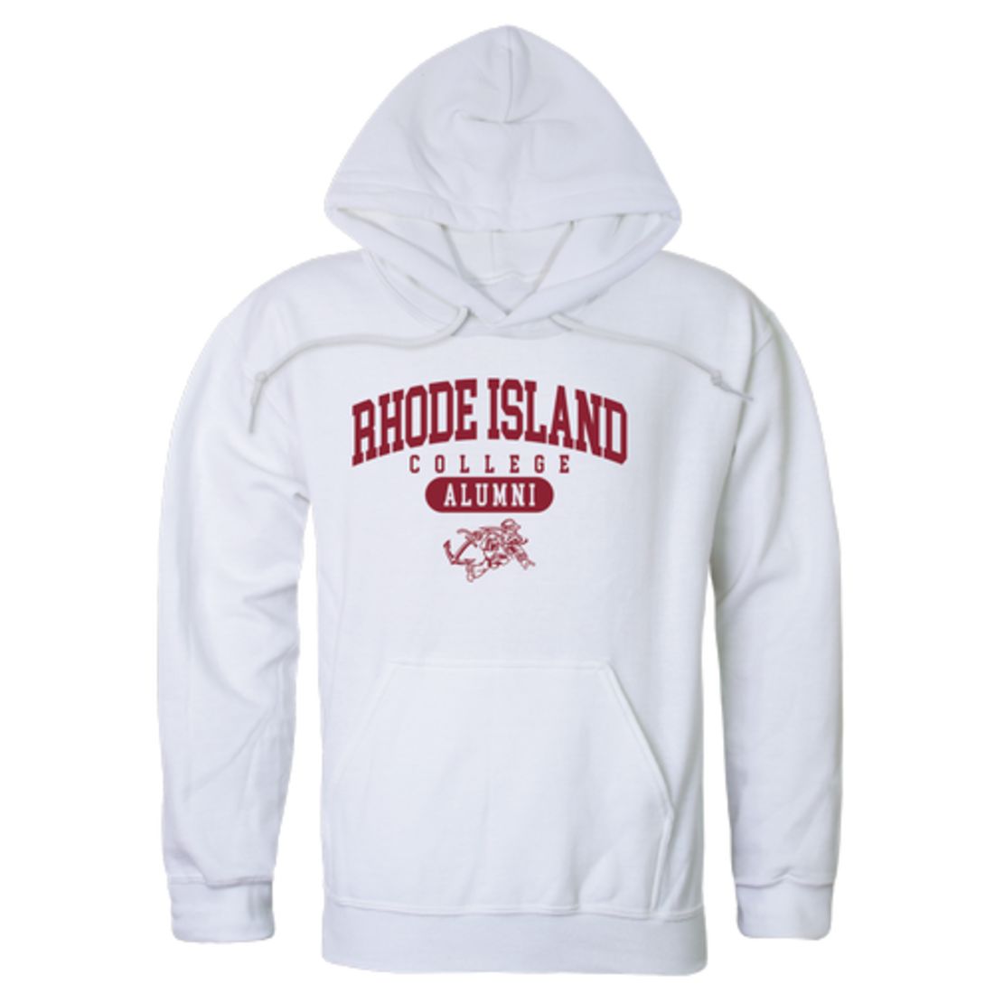 Rhode Island College Anchormen Alumni Fleece Hoodie Sweatshirts