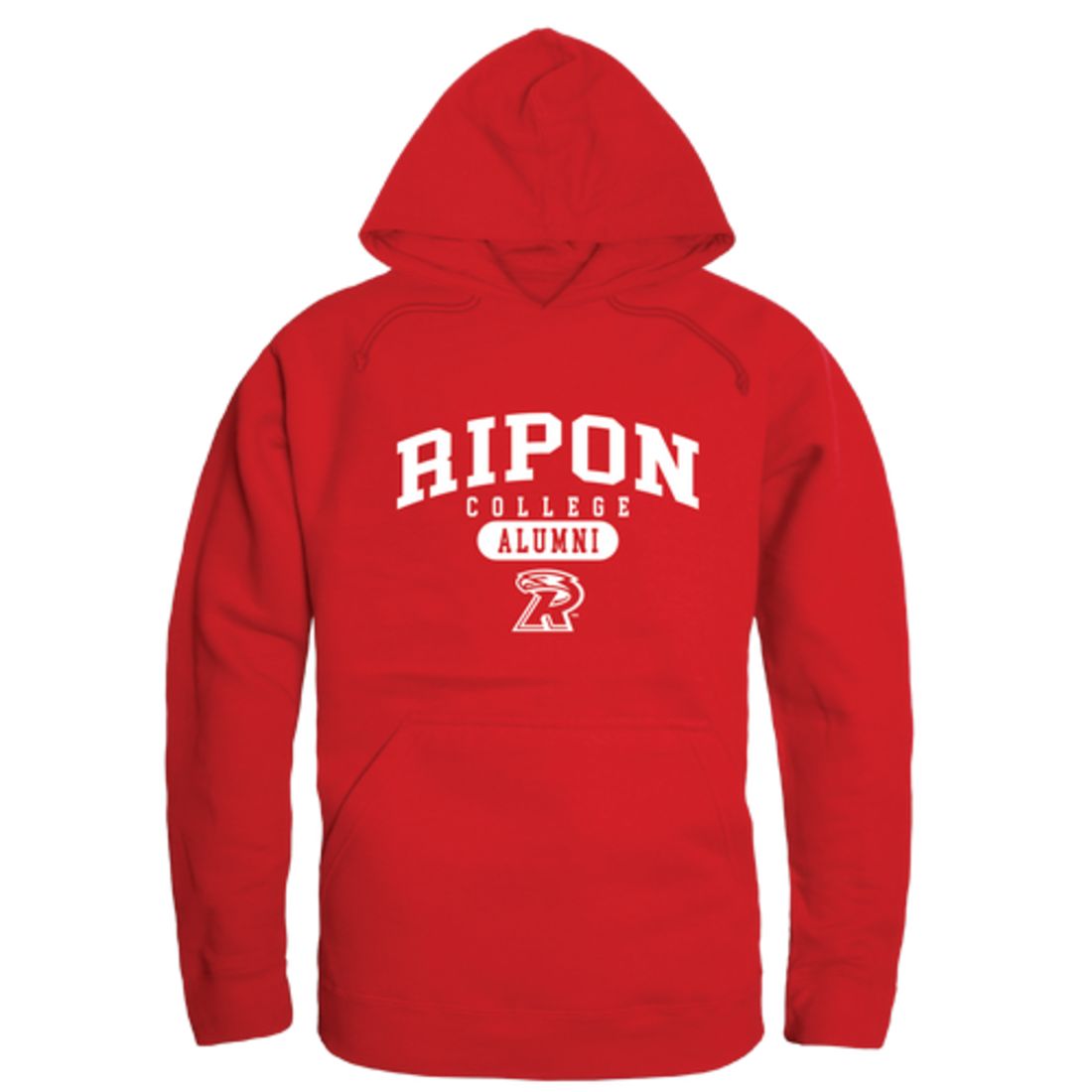 Ripon College Red Hawks Alumni Fleece Hoodie Sweatshirts
