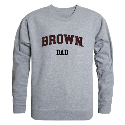 Brown University Bears Dad Fleece Crewneck Pullover Sweatshirt