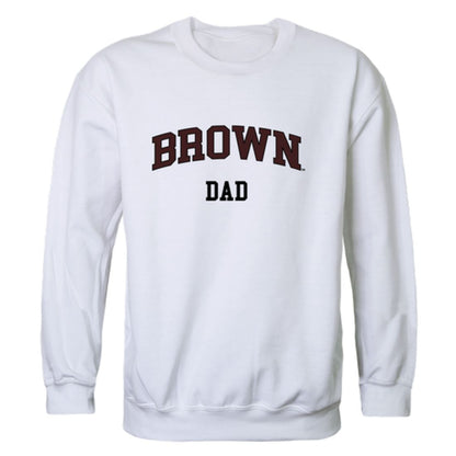 Brown University Bears Dad Fleece Crewneck Pullover Sweatshirt