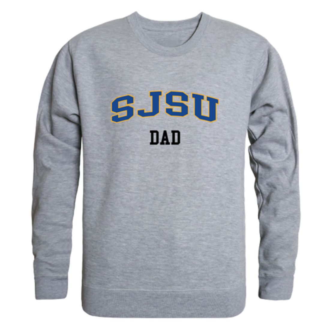SJSU San Jose State University Spartans Dad Fleece Crewneck Pullover Sweatshirt