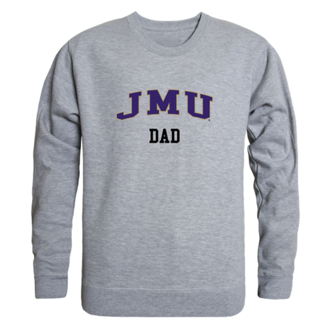 James Madison University Foundation Dukes Dad Fleece Crewneck Pullover Sweatshirt