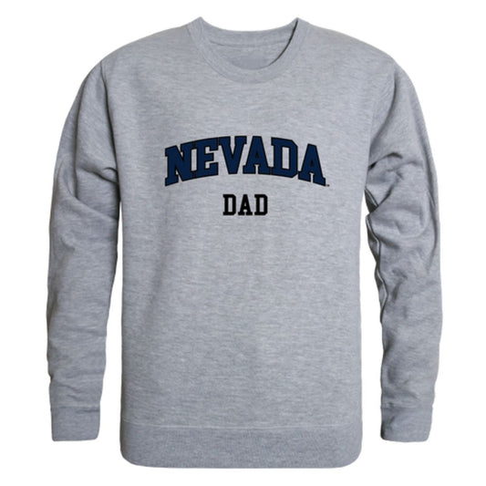 University of Nevada Wolf Pack Dad Fleece Crewneck Pullover Sweatshirt
