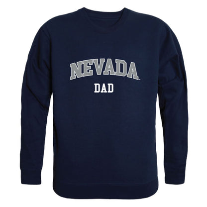 University of Nevada Wolf Pack Dad Fleece Crewneck Pullover Sweatshirt