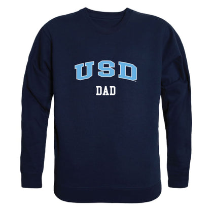 University of San Diego Toreros Dad Fleece Crewneck Pullover Sweatshirt