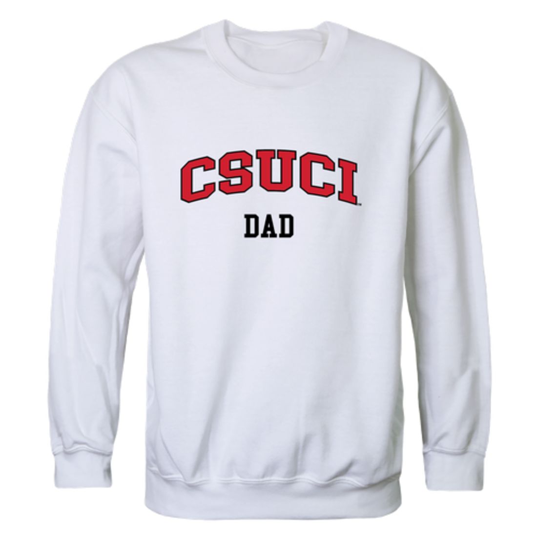 Cal State University Channel Islands The Dolphins Dad Fleece Crewneck Pullover Sweatshirt