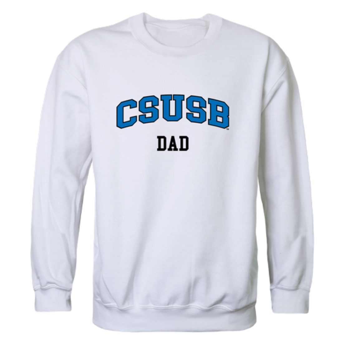 Cal State University San Bernardino Coyotes Dad Fleece Crewneck Pullover Sweatshirt