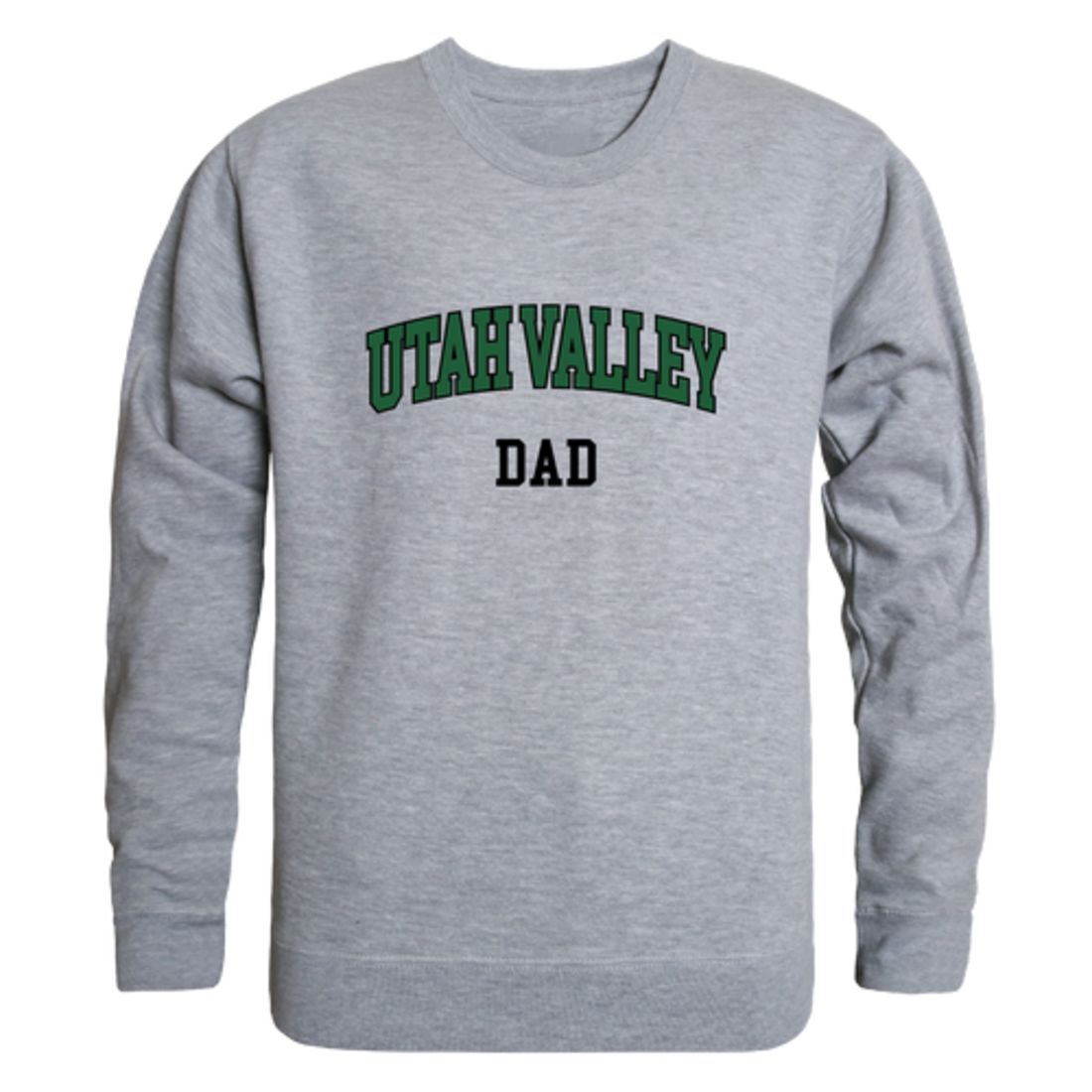 Utah Valley University Wolverines Dad Fleece Crewneck Pullover Sweatshirt