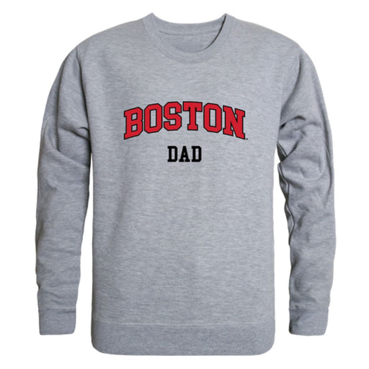 Boston University Terriers Dad Fleece Crewneck Pullover Sweatshirt