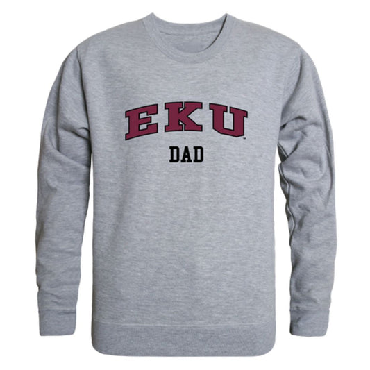 Eastern Kentucky University Colonels Dad Fleece Crewneck Pullover Sweatshirt