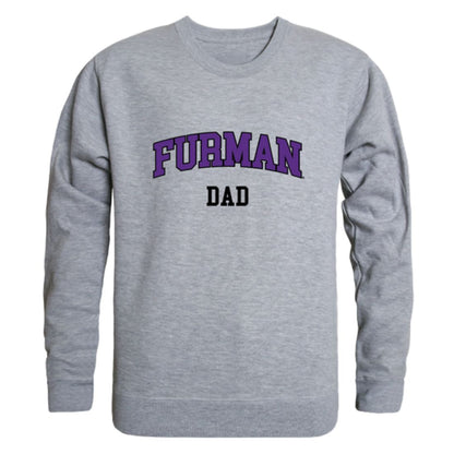 Furman University Paladins Dad Fleece Crewneck Pullover Sweatshirt