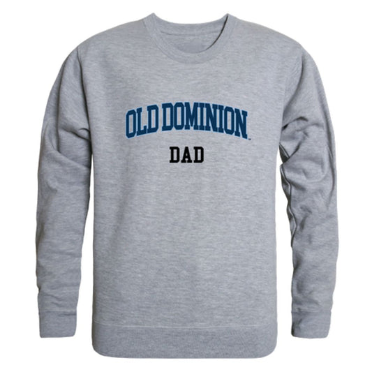 Old Dominion University Monarchs Dad Fleece Crewneck Pullover Sweatshirt