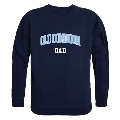 Old Dominion University Monarchs Dad Fleece Crewneck Pullover Sweatshirt