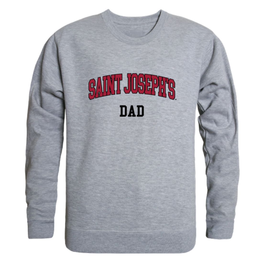 Saint Joseph's University Hawks Dad Fleece Crewneck Pullover Sweatshirt