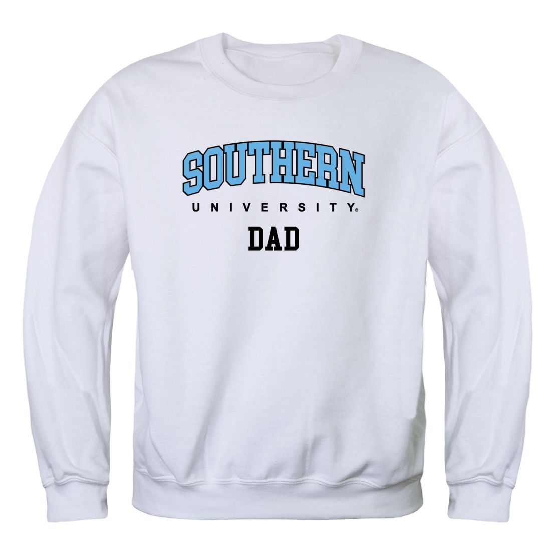 Southern University Jaguars Dad Fleece Crewneck Pullover Sweatshirt